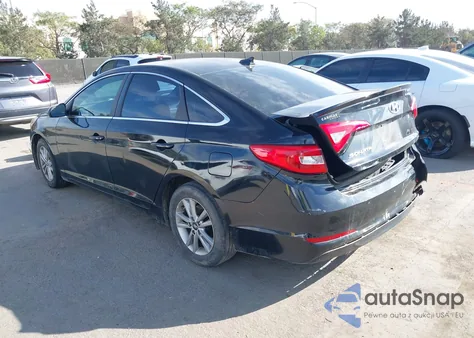 2017 Hyundai Sonata Se z USA, uszkodzony, nr VIN 5NPE24AFXHH569186